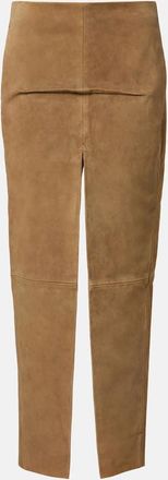 Rick Owens Suede maxi skirt