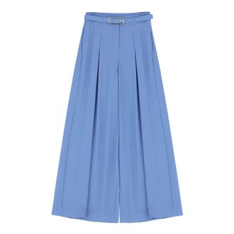 Imperial Wide Trousers, female, Blue, Size: XS Pantalone a Palazzo