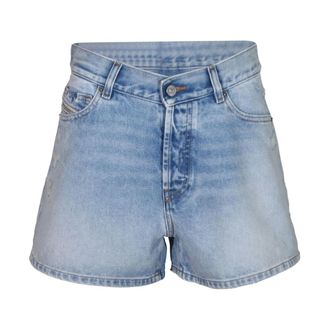Diesel Denim Shorts, female, Blue, Size: W25 Denim Shorts