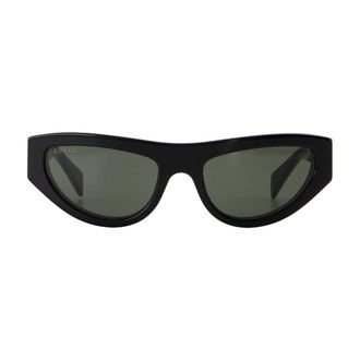 Gucci Womens Gg1919s-001 Sunglasses Black Acetate