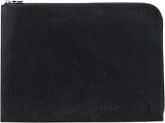 Louis Vuitton Pre-owned Clutches, male, Black, Size: ONE SIZE Pre-owned Leather louis-vuitton-bags