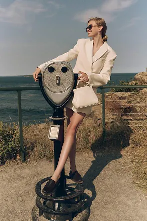 Rachel Gilbert Sergio Tailored Mini Dress