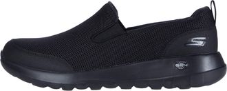 Skechers Mens GO Walk MAX CLINCHED Sneaker, Black Textile / Black Trim, 11.5 UK