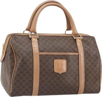 Celine Pre-owned Handbags, female, Brown, Size: ONE SIZE Pre-owned Vintage Handbag