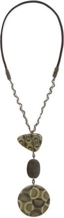 Maliparmi Collar con Estampados en Resina - Accessories - Mujer - Gris - ONE SIZE