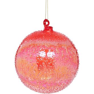 Mark Roberts Sparkling Ombre Ornament, Small, Set of 6 in Red at Nordstrom