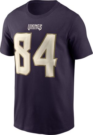 Nike Randy Moss Minnesota Vikings Rivalries Collection Nike Mens NFL T-Shirt in Purple | N19956WW63-A89