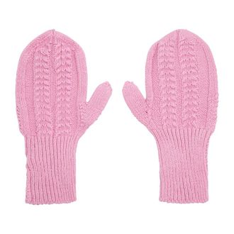 Americandreams Katoenen Wanten - Dames - Handschoenen - Paars - ONE Size - Katoen - Accessoires