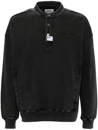 Musium Div. Felpa Henley - Nero