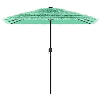 Berkfield Home Durable Garden Parasol with Steel Pole Green 248x248x248 cm | Size: 248 x 248 x 248 cm