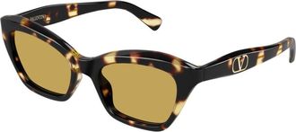 Valentino Sunglasses, female, Brown, Size: 52 MM Vg0009S 002 Sunglasses