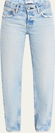 Moussy Vintage Wildwood Straight Low-Rise Jeans