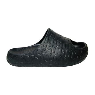 GCDS Sliders, male, Black, Size: 10 US sandali Gomma