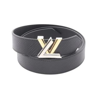 Louis Vuitton Pre-owned Belts, male, Black, Size: ONE SIZE Pre-owned Sangle Twist Epi Leather Belt