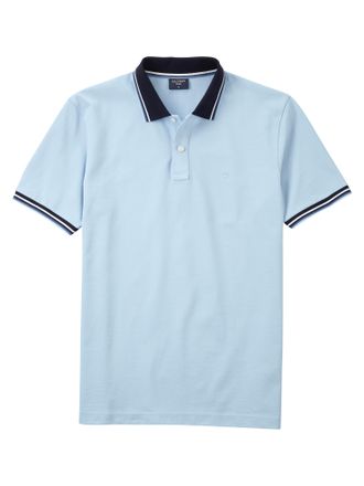 Olymp Poloshirt »Casual« farbliche Kontrast-Details