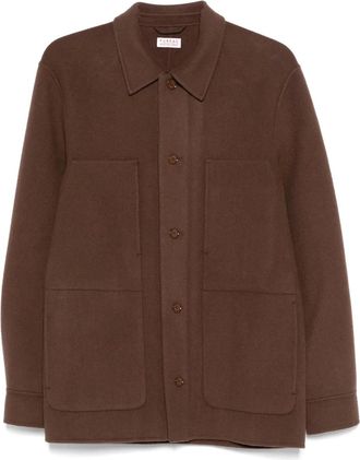 Fursac Cappotto doppiopetto - Marrone