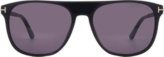 Tom Ford Lionel Smoke Browline Mens Sunglasses FT1105 01A 55