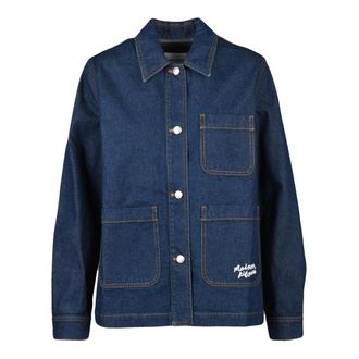 Maison Kitsun&eacute; Donna, Giacche, Blu, S, new