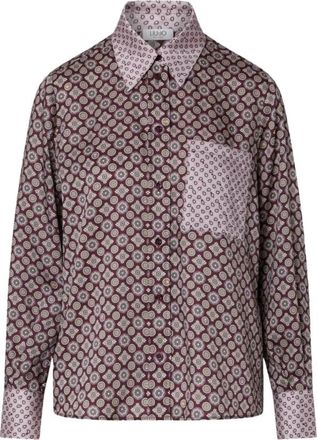 Liu Jo Shirts - Dames - Overhemden - Paars - S - Overhemden