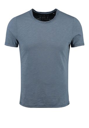 Key Largo Mens Bread New Round T-Shirt, Flintstone Blue (1233), M