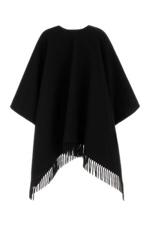 Fendi Signature Cape - Black