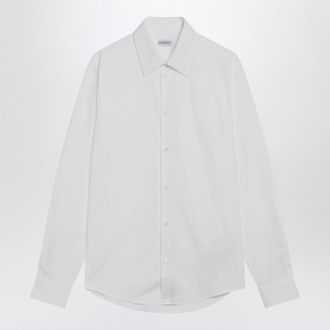 Burberry White Cotton Poplin Shirt