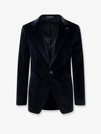 Tagliatore Blazer Napoli monopetto in velluto - TAGLIATORE - gender_Man