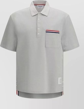 Thom Browne cotton polo shirt
