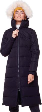 Alpine North KLUANE - Vegan Down Ultra Long Winter Parka in Black at Nordstrom, Size X-Large