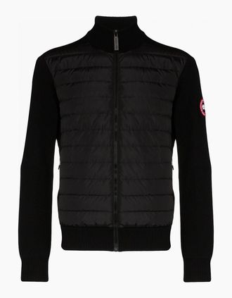Canada Goose Mens Hybridge Knit Jacket Black - Size: Regular/36