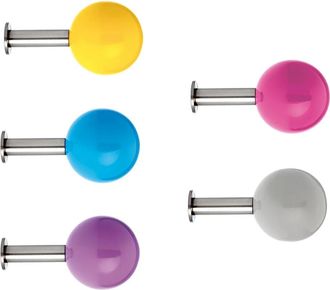 Sch&ouml;nbuch Dots Wandhaken Favorites (5er-Set)