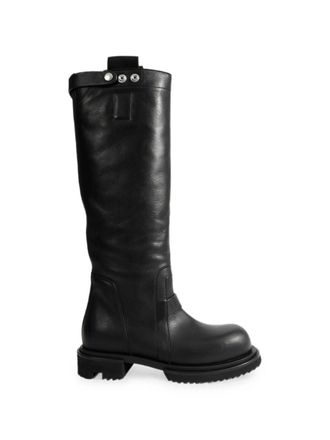 Rick Owens Stivali in pelle di Rick Owens