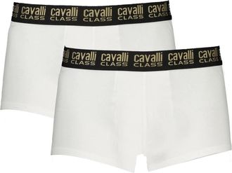 Cavalli Heren Wit Boxer Briefs Bi-Pack - Heren - Onderbroek - Wit - 2XL - Ondergoed