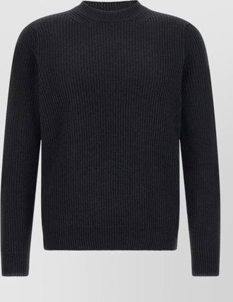 Zanone virgin wool ribbed jumper