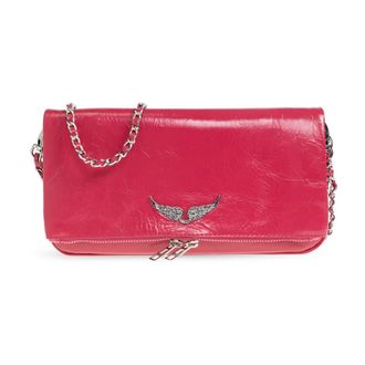 Zadig&Voltaire Cross Body Bags, female, Pink, Size: ONE SIZE Rock Shoulder Bag