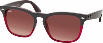Ray-Ban Womens Rb4487 Steve 6631/13 Sunglasses In Black, Red