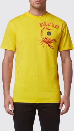 Philipp Plein T-shirt in cotone con stampa grafica e logo posteriore