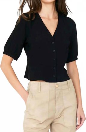 Kule The Jane Top In Black