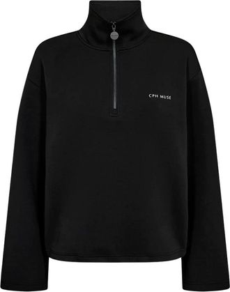 Copenhagen Muse Sweatshirt - Dames - Sweatshirts - Zwart - M - Hoodies & sweatvesten