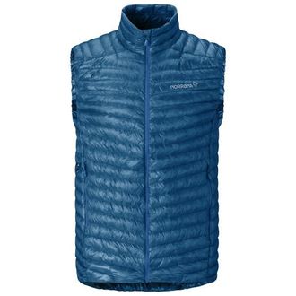 Norr&oslash;na Trollveggen Superlight Down800 Vest Daunengilet f&uuml;r Herren | blau