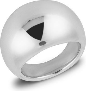 MAX + STONE 925 Sterling Silver Cocktail Boho Large Chunky Silver Ring