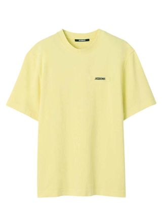 Jacquemus T-shirt met Grosgrain-logoapplicatie