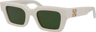 Off-white Unisex Sunglasses Virgil 0155 White Acetate