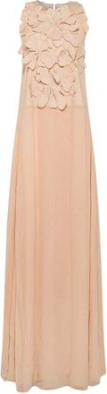 Forte_Forte Dames, Jurken, Beige, Maat: XL Katoen