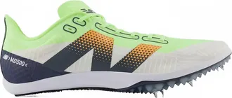 New Balance Mens Fuelcell Md500 V9 Track Shoes In Green Grey