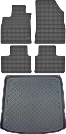 OEM Renault Talisman Kombi Desde Mayo De 2016. Juego De Alfombrillas De Goma Para Coche + Alfombrilla Para Maletero