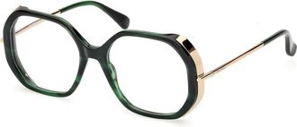 Max Mara Modebrillen Mm 5138 in zwart - Dames - Brillen - Groen - 55 MM - Accessoires