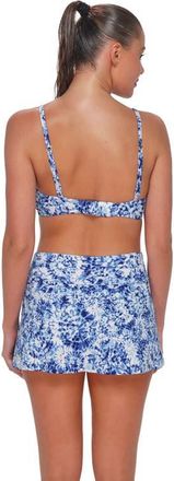 Sunsets Allison Swim Skirt Bottoms in Island Ink Rib at Nordstrom, Size X-Large