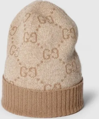 Gucci GG Cashmere Lame Hat, Size Medium