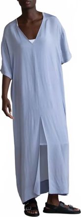 Humanoid Dezi V-Neck Maxi Dress In Sky